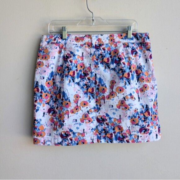 St. John's Bay Floral Print Mini Skort - Picture 5 of 6